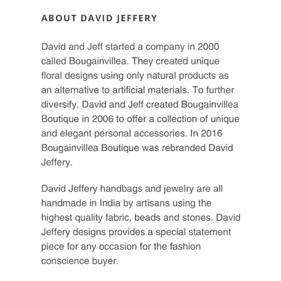 David Jeffery Handmade Coin Bag in Black and Gold - Picture 7 of 7